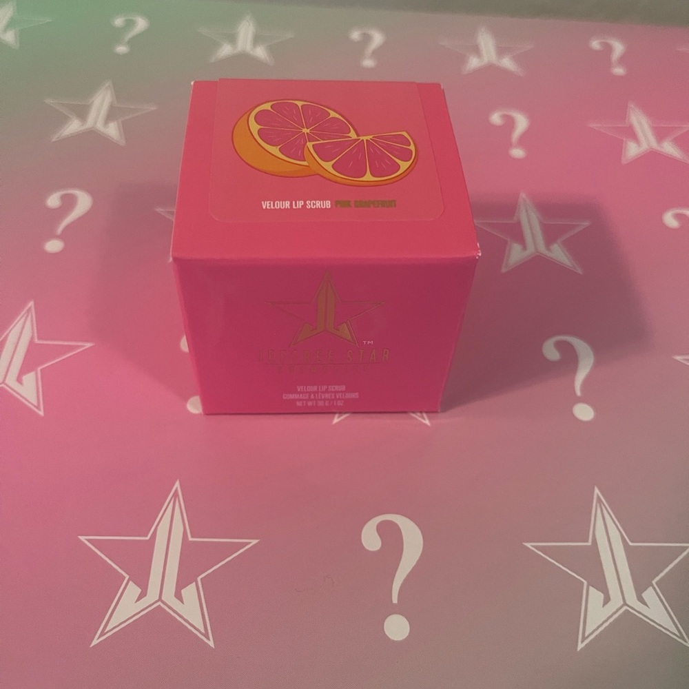 NIB Jeffree Star Lip Scrub Pink Grapefruit